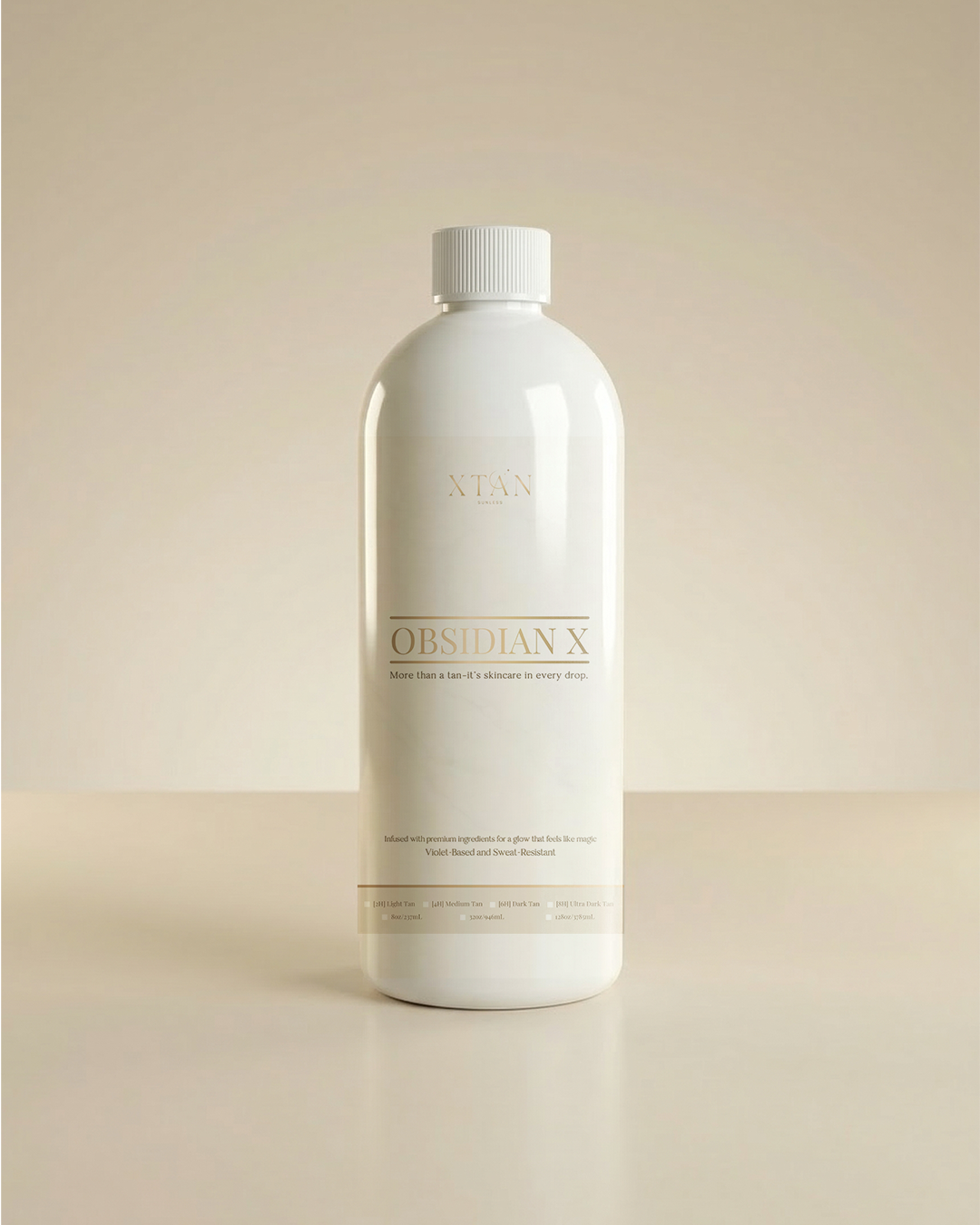 Obsidian X Dark/Rapid Sunless Tanning Solution | X-Tan Sunless