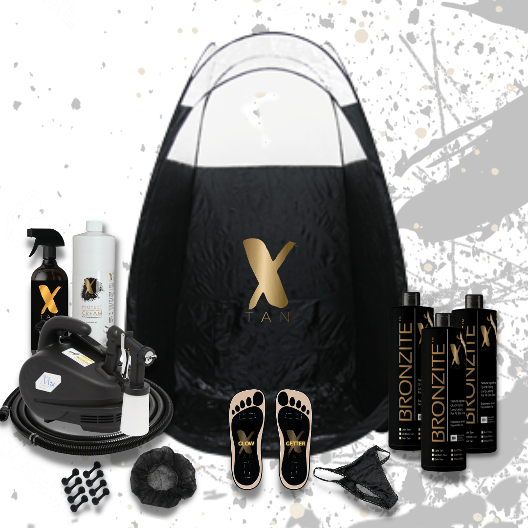 MIKAYLA - Gold Package w/ Metal Gun - X - Tan Sunless