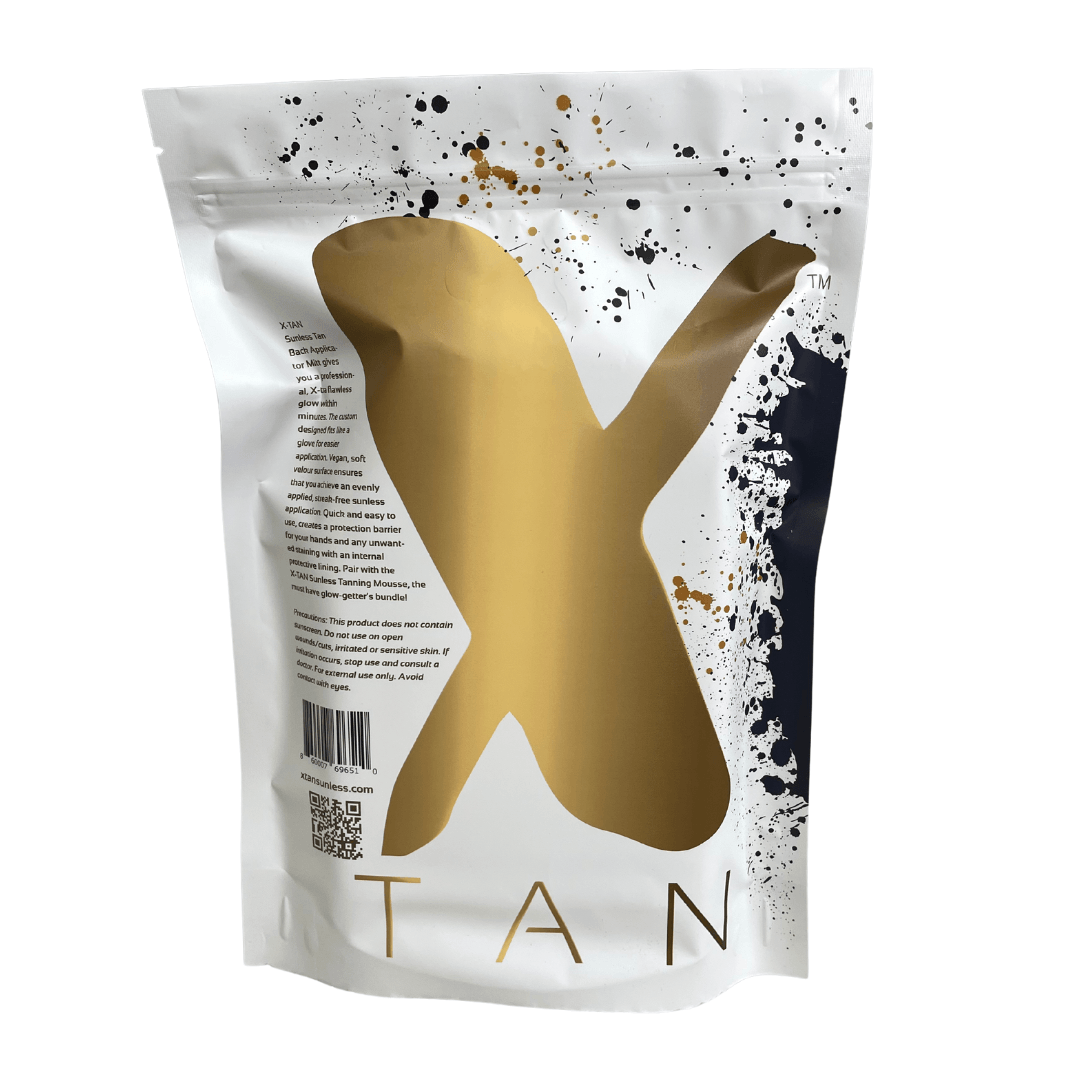 3 - in - 1 Streak - Free Self Tanning Mitt for Back + Full Body - (CLEARANCE) - X - Tan Sunless