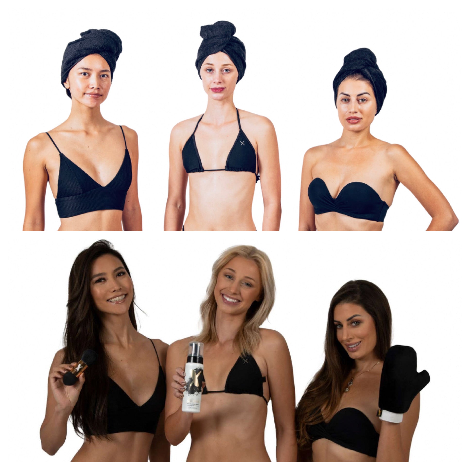 X-Tan Streak-Free Self Tanning Mitts - Wholesale -