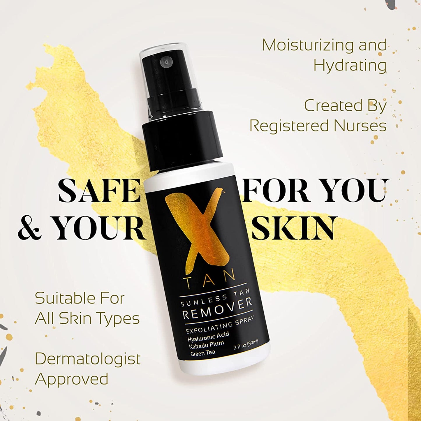 X-TAN 2oz Mini Sunless Tan Remover Spray