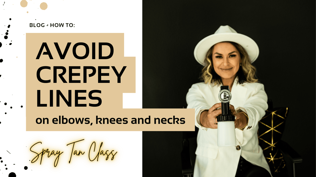 Avoiding Crepey Lines In Elbows, Knees And Neck - X-Tan Sunless