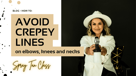 Avoiding Crepey Lines In Elbows, Knees And Neck - X-Tan Sunless