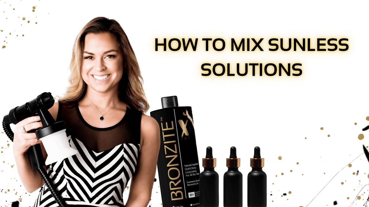 Mixing Sunless Solutions Like A Pro – X-Tan Sunless