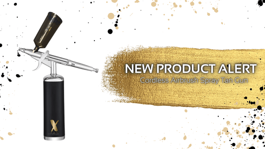 New Product Alert: Cordless Airbrush Gun for Contour Spray Tans - X-Tan Sunless