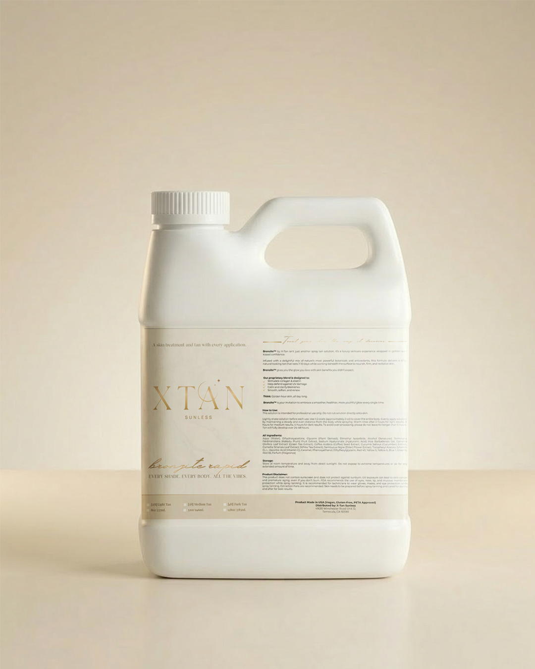 Bronzite™ Sunless - Rapid Sunless Tanning Solution [Sweat Resistant]