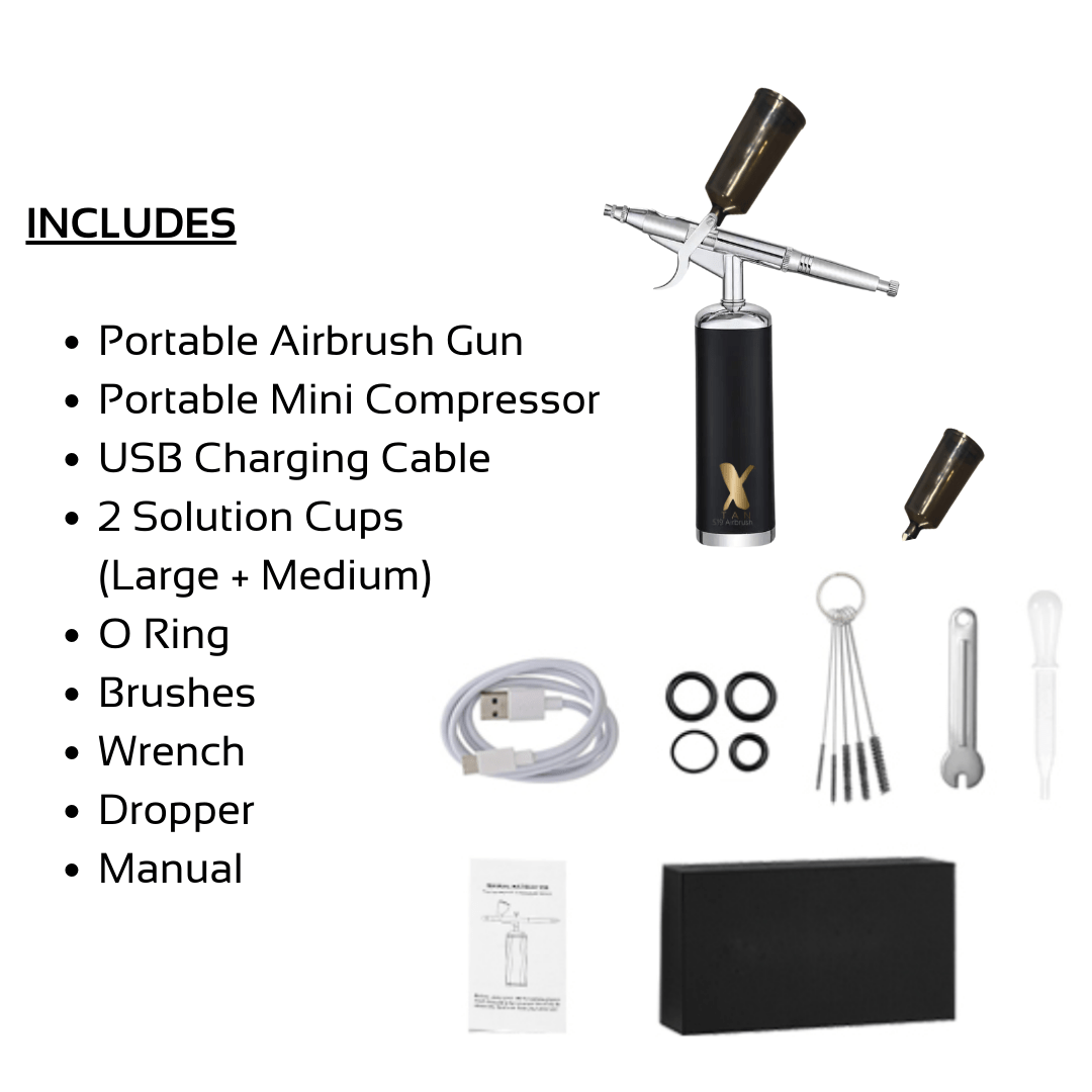 CLEARANCE Cordless Airbrush Gun For Contour Spray Tans - X - Tan Sunless
