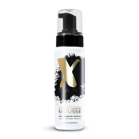 X-Tan Sunless Tanning Mousse - mousse - self tanner - self tanning - tanning mouse