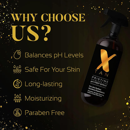 Pristine pH Prep Spray - 8oz. - X - Tan Sunless