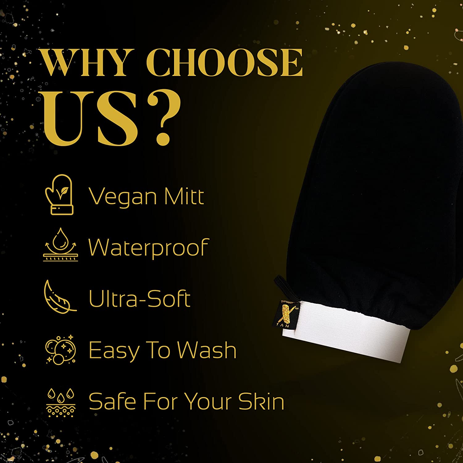 X - Tan Streak - Free Self Tanning Mitts - X - Tan Sunless