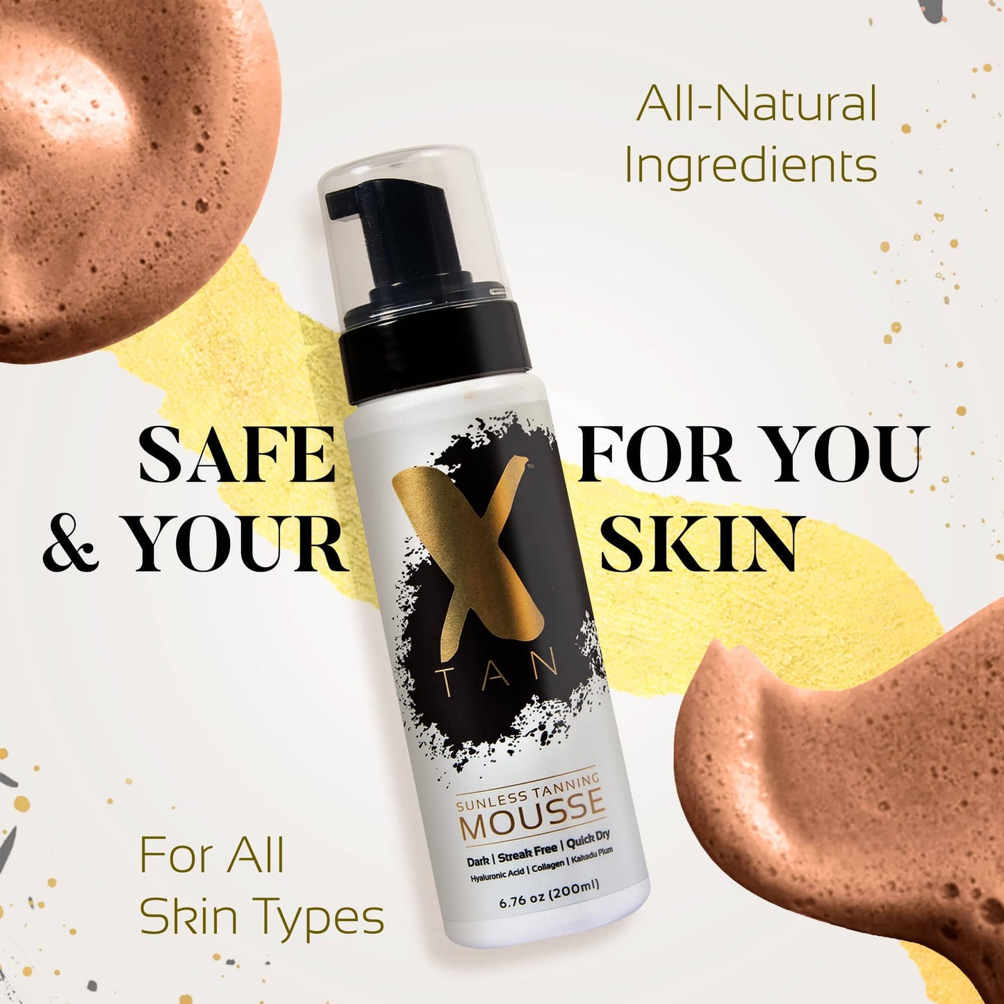 X - Tan Sunless Tanning Mousse - (CLEARANCE) - X - Tan Sunless